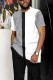 Men's Casual Colorblock Walking Suit-020