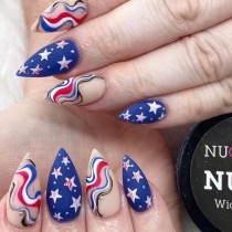Casual Print The stars Basic Nail Paste