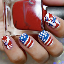 Casual The stars Patchwork Nail Paste