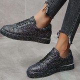 Casual Patchwork Round Out Door Shoes
