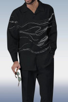 Men's Fashion Casual Long Sleeve Walking Suit 021