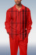 Men's Fashion Casual Long Sleeve Walking Suit 004