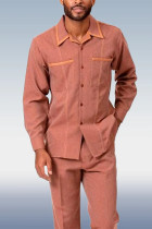 Men's Fashion Casual Long Sleeve Walking Suit 013