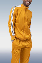 Men's Yellow Sportswear 2 Piece Set