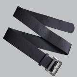 Casual Solid Patchwork Belts