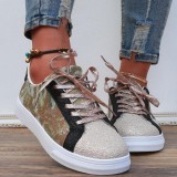 Casual Sportswear Daily Patchwork Round Comfortable Out Door Shoes