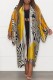 Casual Print Cardigan Outerwear
