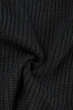 Casual Solid Patchwork Contrast Outerwear