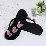 Fashion Casual Living Patchwork Butterfly Round Comfortable Shoes