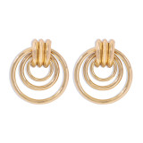 Fashion Geometric Solid Earrings