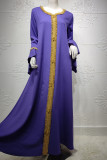 Casual Solid Patchwork V Neck Straight Dresses