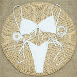 Fashion Sexy Spaghetti Strap Solid Swimwears
