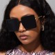 Casual Daily Solid Patchwork Sunglasses