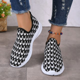 Casual Patchwork Round Comfortable Shoes