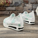 Casual Embroidered Patchwork Round Comfortable Out Door Shoes