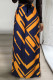 Casual Print Patchwork Straight High Waist Straight Full Print Bottoms