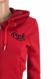 Casual Letter Embroidered Hooded Collar Long Sleeve Two Pieces