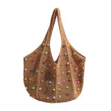 Daily Patchwork Pearl Weave Bags