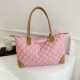 Daily Rhombic Patchwork Bags