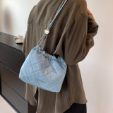Daily Simplicity Rhombic Draw String Chains Bags