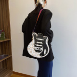 Daily Plaid Patchwork Zipper Bags