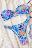 Sexy Print Backless Swimwears (With Paddings)