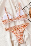 Sexy Print Backless Swimwears (With Paddings)