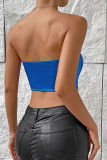 Sexy Backless Strapless Tops