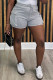 Casual Sportswear Solid Color Pocket Bodycon High Waist Conventional Solid Color Shorts