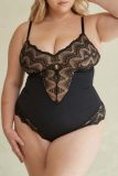 Sexy Solid Color Patchwork Backless Bustiers