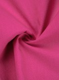 Casual Solid Color Straight High Waist Conventional Solid Color Trousers