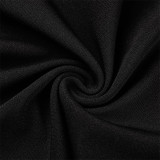 Fashion Casual Solid Hollowed Out V Neck Regular Jumpsuits