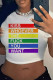 Sexy Print Patchwork O Neck T-Shirts