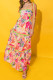 Elegant Print Patchwork Backless Square Neck Long Dresses