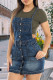 Sexy Solid Color Pocket Buckle Patchwork Backless Sleeveless Regular Denim Dresses
