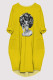 Casual Figure Print Pocket O Neck Printed Dresses