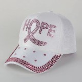 Street Letters Patchwork Hot Drill Hat