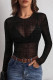 Sexy Leopard Print Patchwork O Neck Tops