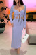 Sexy Solid Color Hollow Out Patchwork Slit Strap Design Asymmetrical Collar Long Dresses