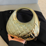 Casual Solid Color Patchwork Chains Bags