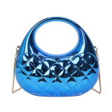 Casual Solid Color Patchwork Chains Bags
