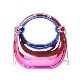 Casual Solid Color Gradient Color Chains Bags