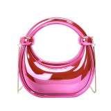 Casual Solid Color Gradient Color Chains Bags