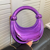 Casual Solid Color Gradient Color Chains Bags