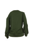 Casual Solid Color Hollow Out O Neck Tops