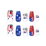 Casual Daily The stars American Flag Letters Nail Paste
