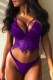 Sexy Solid Color Hollow Out Patchwork Backless Lingerie
