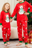Daily Print Patchwork Contrast Christmas Day Sleepwear