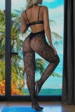 Sexy Solid See-through Backless Lingerie