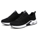 Casual Sportswear Patchwork Frenulum Contrast Round Comfortable Sport Running Shoes